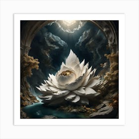 Lotus Art Print