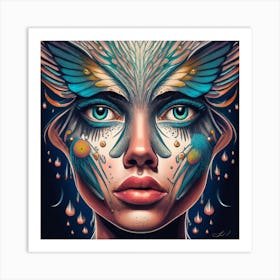 A Hummingbird Hyperdetailed Eyes Teeshirt Art Print