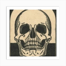 Skull And Crossbones 1 Art Print