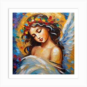 Angel Painting 1 Art Print