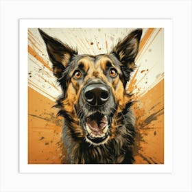 German Shepherd 5 Art Print