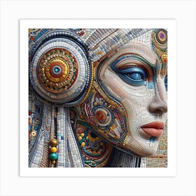 Mosaic Art Art Print