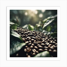 Coffee Beans 84 Art Print