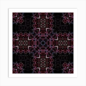 The Dark Pattern Is Symmetrical Art Print