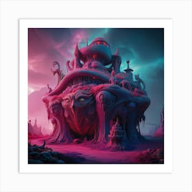 Fairytale Castle Art Print