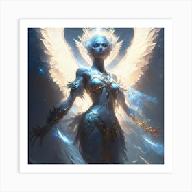 Angel Of Light 22 Art Print