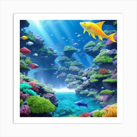 Coral Reef 2 Art Print