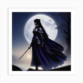 Full Moon Art Print