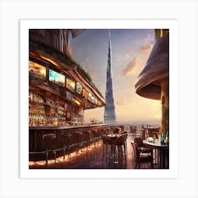 Burj Khalifa 1 Art Print