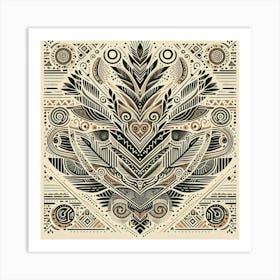 Tribal Design Art Print