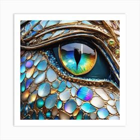 Dragon Eye 2 Art Print