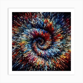 Spiral Art Art Print