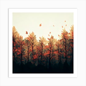 Autumn Forest 2 Art Print