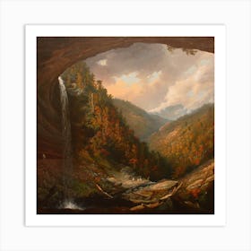 Cave In The Mountains 1 Art Print