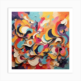 Abstract Abstract Painting 11 Art Print