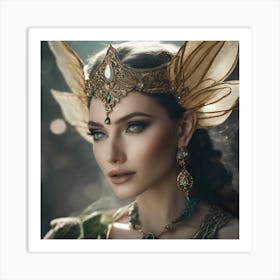 Elven Beauty 9 Art Print