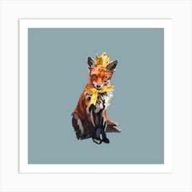 Royal Fox Art Print