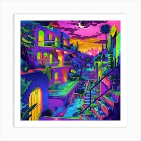 Vibrant Uhd Hyper Detailed Illustration That C 40 Art Print