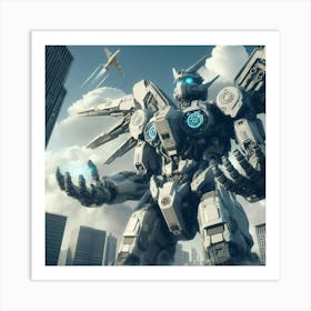 Giant Robot Art Print