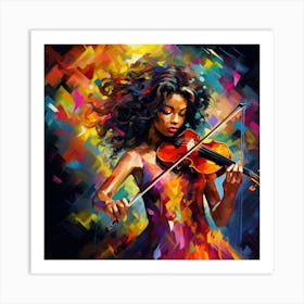 Violinist 2 Art Print