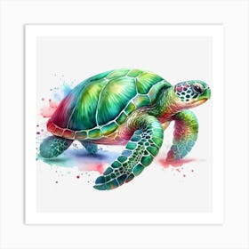 Sea Turtle 4 Art Print