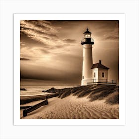 Lighthouse 39 Art Print