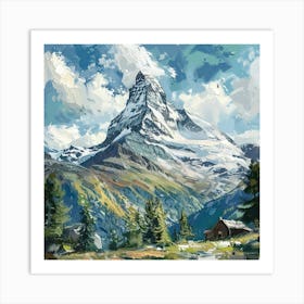 Matterhorn 9 Art Print