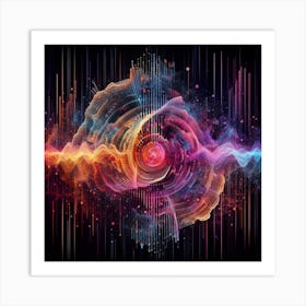 Abstract Psychedelic Design Art Print