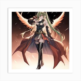 Angel Art Print