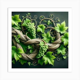 Vine Vine Vine Vine Vine Vine Vine Art Print