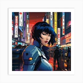 Ghost In The Shell Art Print