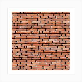 Brick Wall Background 4 Art Print