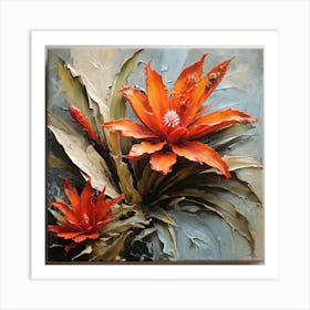 Tropical flower 1 Art Print