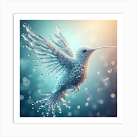 Hummingbird 4 Art Print