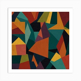 Geometric Shapes 1 Art Print