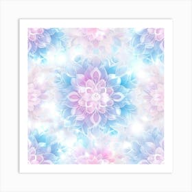 Seamless Floral Pattern Art Print