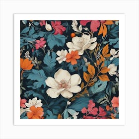 Floral Pattern Art Print