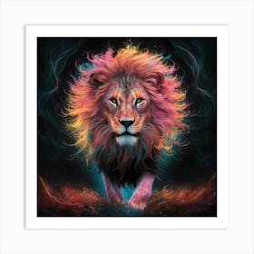 Lion 9 Art Print