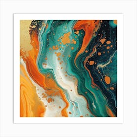 Abstract Painting 163 Art Print