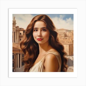 Legendary actress Himanee Bhatia 9 Art Print