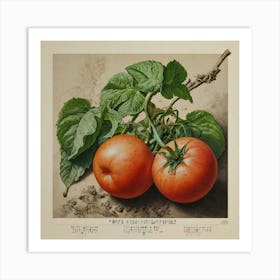 Two Tomatoes 1 Art Print