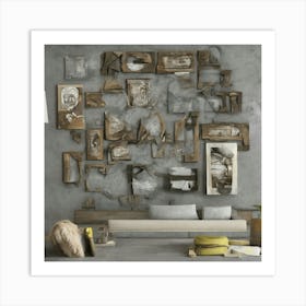 Montage Wall Art Art Print