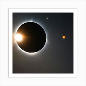 Eclipse Of The Sun 3 Art Print