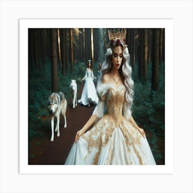 Fairytale Forest 1 Art Print