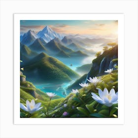 Lily Of The Valley 6 Art Print