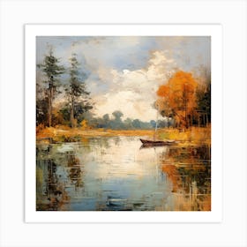 Reflections: Impressionistic Symphony Art Print