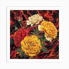 Roses 8 Art Print