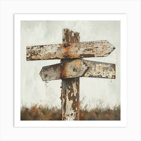 Directional Signs Art Print