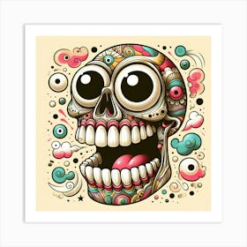 Sugar Skull 12 Art Print