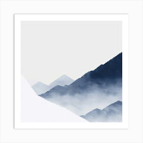 Chinese Mountains Art Print